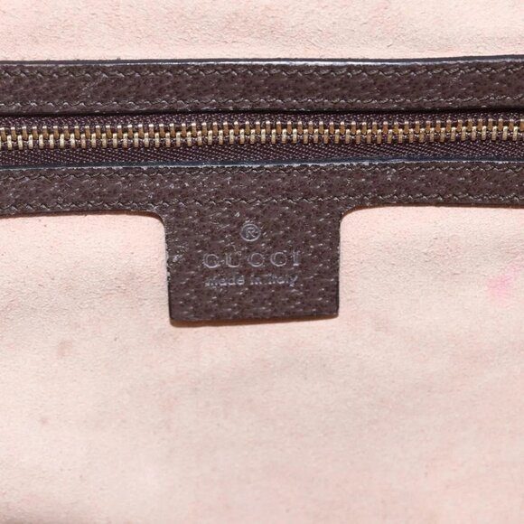 GUCCI Ophidia GG Supreme Web Sherry Line Bag PVC Beige 550622 Auth 149185 - Picture 10 of 16